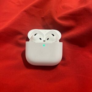 Apple Wireless Earbuds with White Charging Case